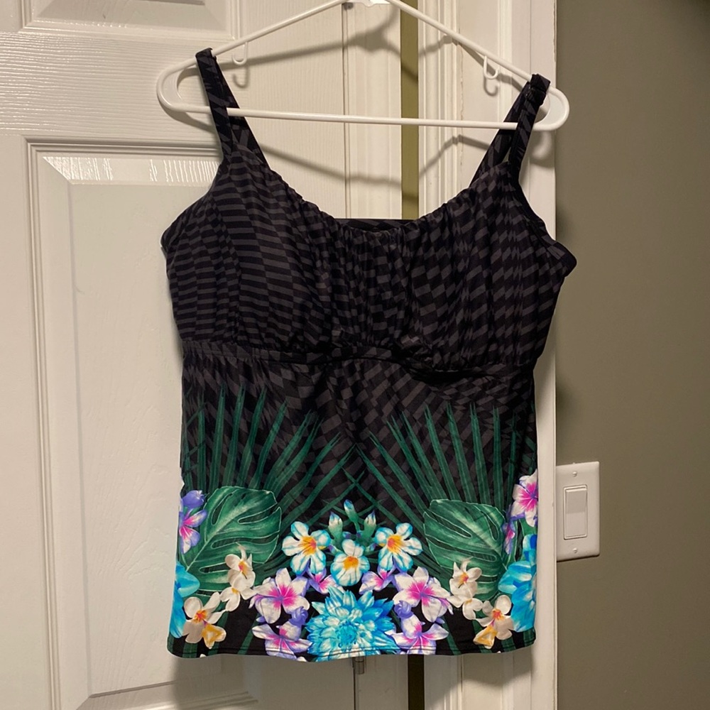 Coco Reef Bra Sized Underwire Tankini Top